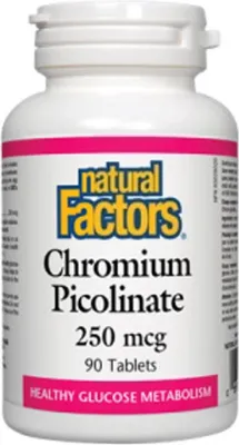 NATURAL FACTORS Chromium Picolinate ( mcg
