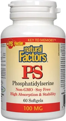 NATURAL FACTORS PS  (100 mg - 60 sgels)