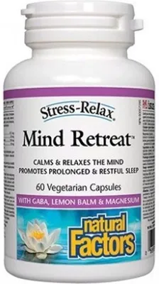 NATURAL FACTORS Mind Retreat (60 veg caps)