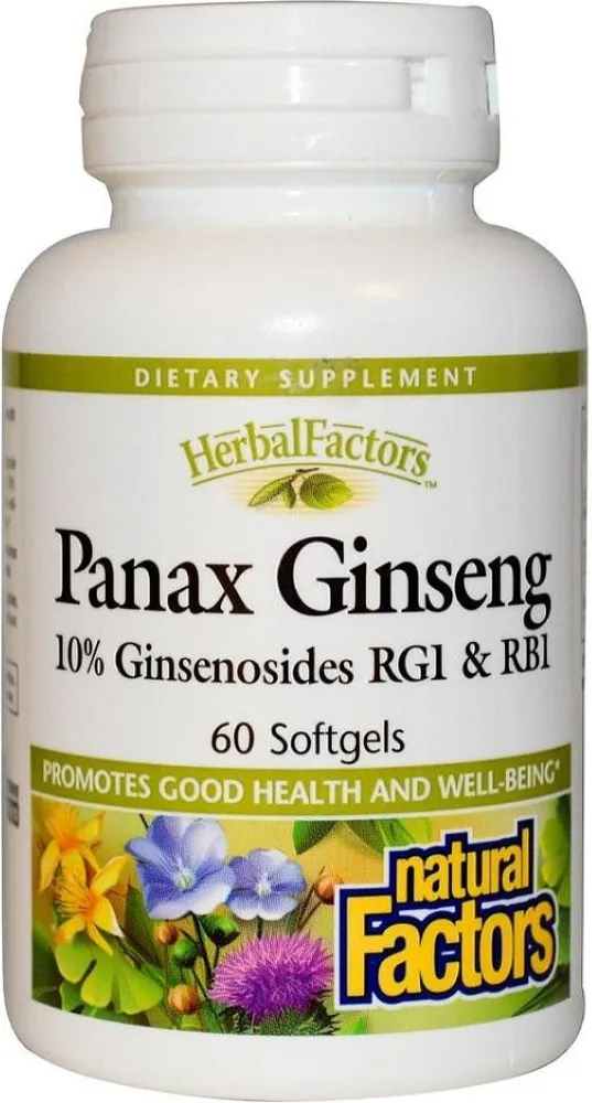 HERBAL FACTORS Panax Ginseng  (100 mg - 60 sgels)