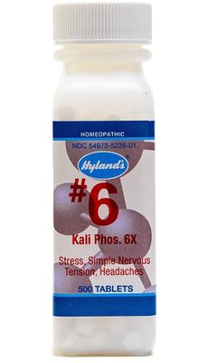 HYLANDS Kali Phos Cell Salt 6x (500 tabs)