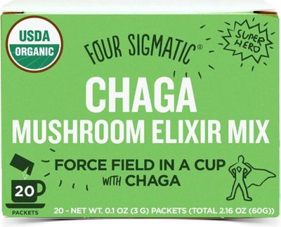 Four Sigmatic Chaga Mushroom Elixer Mix (Box of 20)