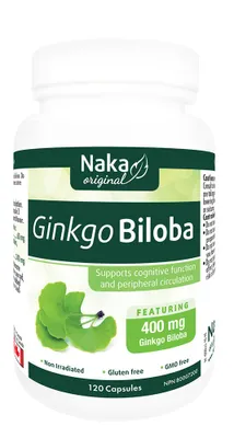 NAKA Ginkgo Biloda (400 mg - 120 caps)