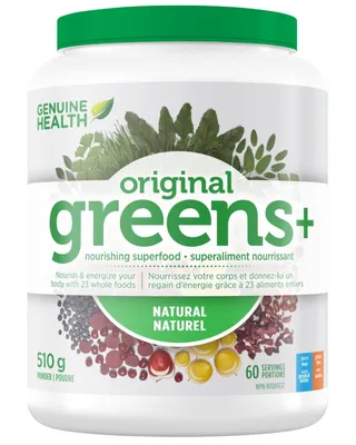 GENUINE HEALTH Original Greens+ (Natural