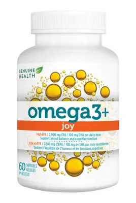 GENUINE HEALTH Omega3+ JOY ( softgels