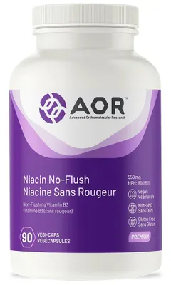 AOR Niacin No-Flush (550 mg - 90 caps)