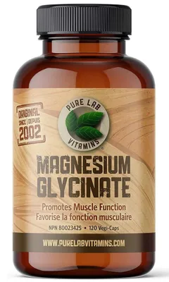 PURE LAB Magnesium Glycinate ( veg caps