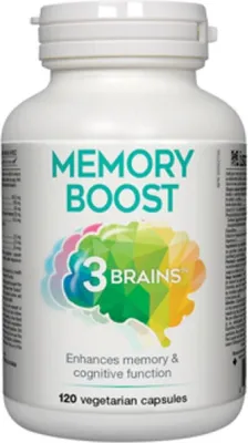 3 BRAINS Memory Boost (120 veg caps)