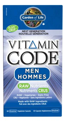 VITAMIN CODE Men Next Generation (60 veg caps)