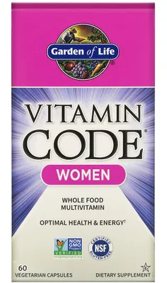 VITAMIN CODE Women (60 veg caps)