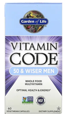 VITAMIN CODE Men 50 & Wiser (60 veg caps)