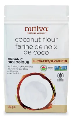 NUTIVA Organic Coconut Flour (454 gr)