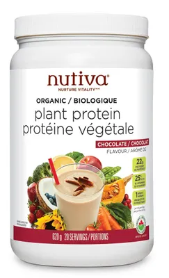 NUTIVA Plant Based Protein (Chocolate - 620 gr)