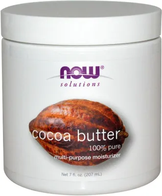 NOW Cocoa Butter 100% Pure (207 ml)