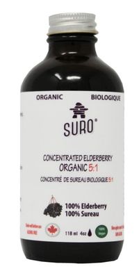 SURO Concentrated Elderberry Organic 5:1 (118 ml)
