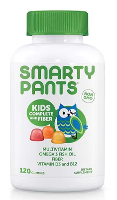 SMARTY PANTS Kids Complete + Fiber (120 Gummies )