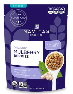 NAVITAS ORGANICS Mulberries (227 gr)