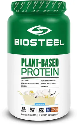BIOSTEEL Plant Based Vegan Protein (Vanilla - 825 gr)