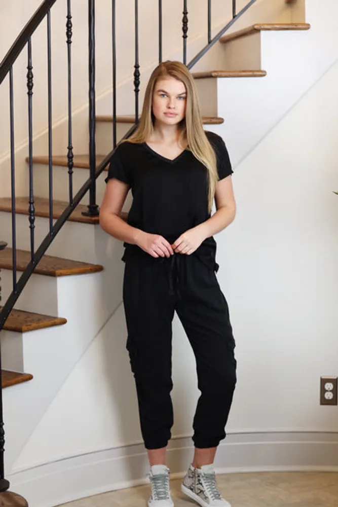 A cargo pants set -plus – MJ's Boutique