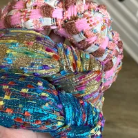 shimmer confetti knotted headband