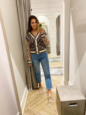 Leopard cardigan