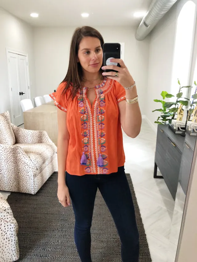 Tiny Eliana Embroidered Top