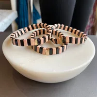 tile bead bracelet