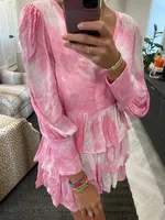 pink sky dress