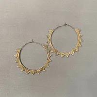 kona hoop earrings