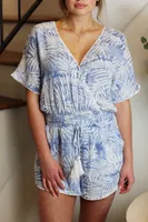 rachel tropical romper