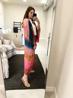 sunset kimono