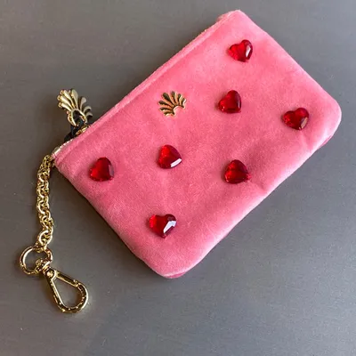 embellished keyring card case