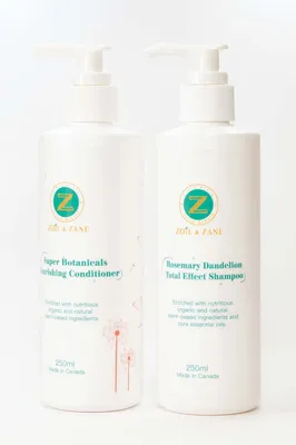 Super Botanicals Nourishing Conditioner + Rosemary Dandelion Total Effect Shampoo Set