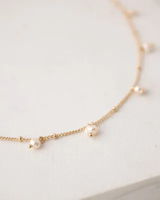 DOT PEARL NECKLACE