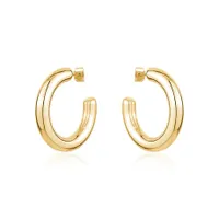 TUBE HALF MOON HOOPS