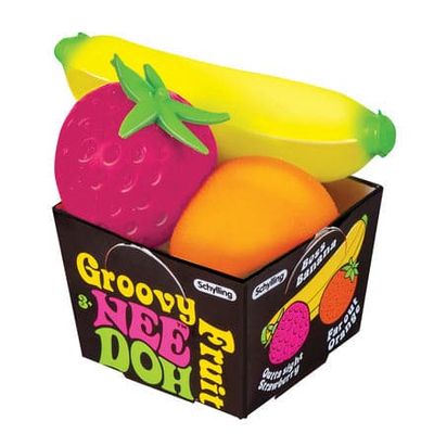 Groovy Fruit Nee Doh Basket Assorted Fruits