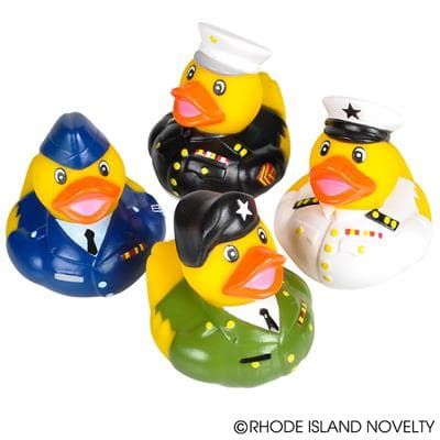 2" Armed Forces Rubber Duckies