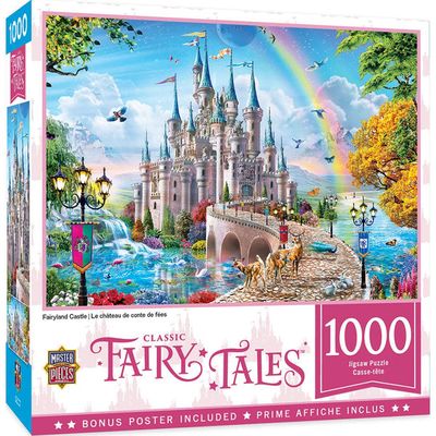 Classic Fairy Tales - Fairyland Castle - 1,000 Piece Puzzle