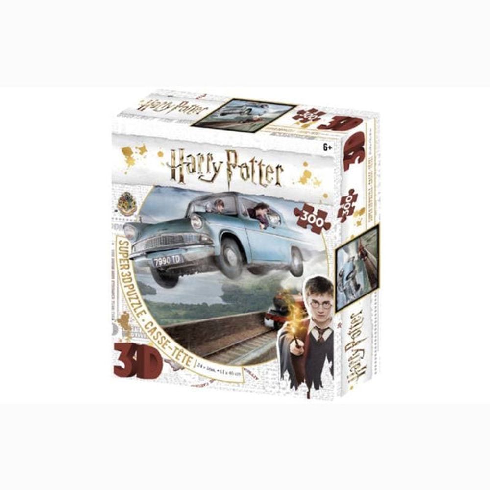 Lenticular 3D Puzzle - Harry Potter Ford Anglia - 300 Piece Puzzle
