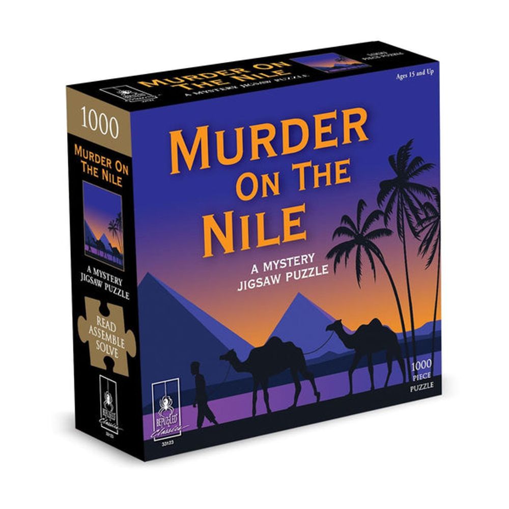 Murder on the Nile - Mystery Jigsaw Puzzle 1,000 Piece