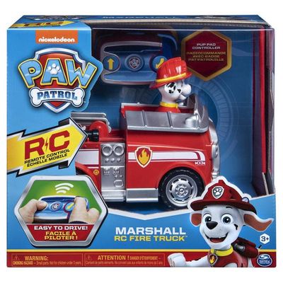Paw Patrol Marshall Remote Contol Police Fire Truck