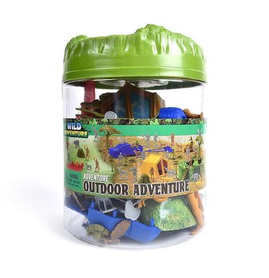 Fun Bucket Playset - Camping Outdoor Adventure