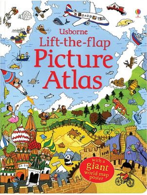 Lift the Flap Book - Picture Atlas