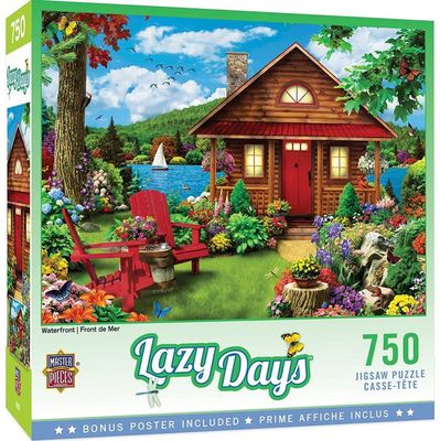 Lazy Days - Waterfront - 750 Piece Puzzle