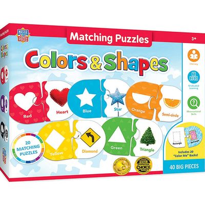 Colors & Shapes Matching Puzzle - 40 Piece Puzzle