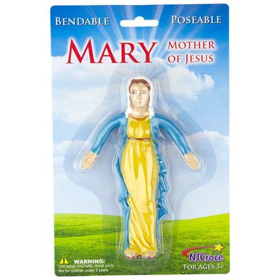 Bend-Ems - Mary Mother of Jesus 6.5" Bendable Action Figure