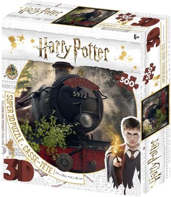 Lenticular 3D Puzzle - Harry Potter Hogwarts Express - 500 Piece Puzzle