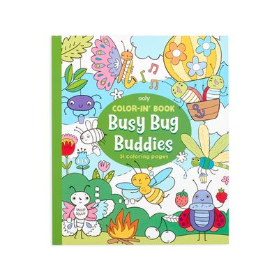 Color In Book - Busy Bug Buddies