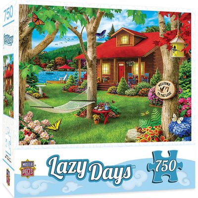 Lazy Days - Lakeside Retreat - 750 Piece Puzzle