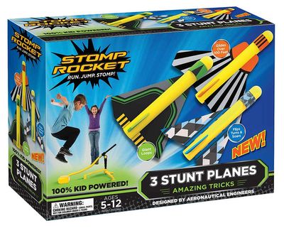 Stomp Rocket Stunt Plane